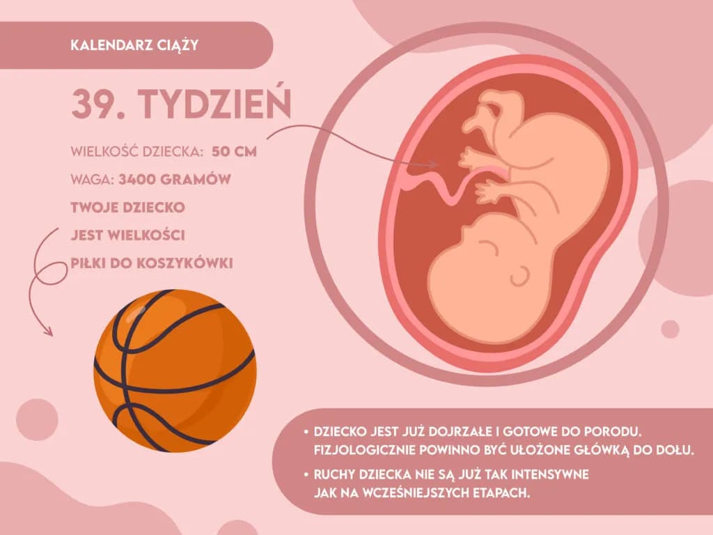 39 tydzień ciąży: kiedy poród i jak rozpoznać pierwsze objawy? 39 tydzień ciąży: kiedy poród i jak rozpoznać pierwsze objawy?